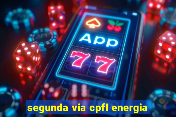 segunda via cpfl energia